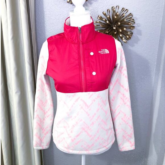 The North Face 200 WT Tundra Fleece 1/2 Zip Snap Pullover Sweater - Picture 9 of 10